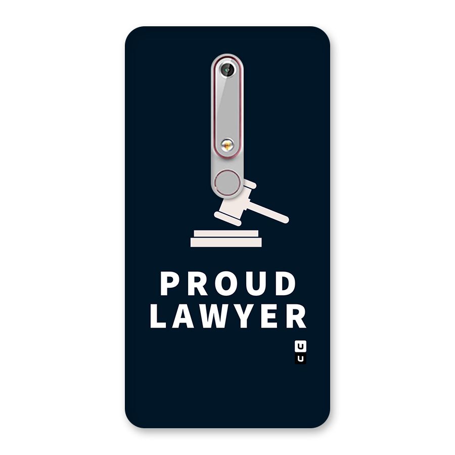 Proud Lawyer Back Case for Nokia 6.1