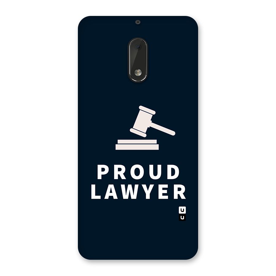 Proud Lawyer Back Case for Nokia 6