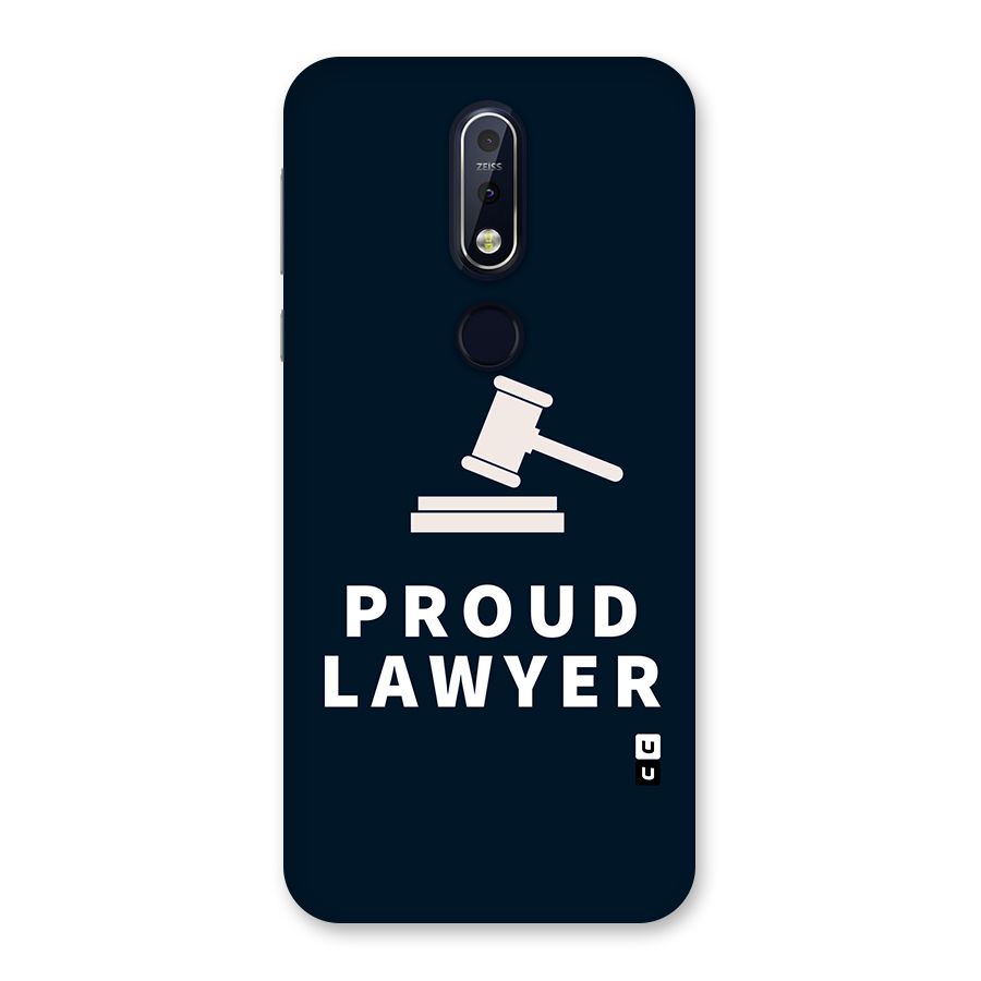 Proud Lawyer Back Case for Nokia 7.1