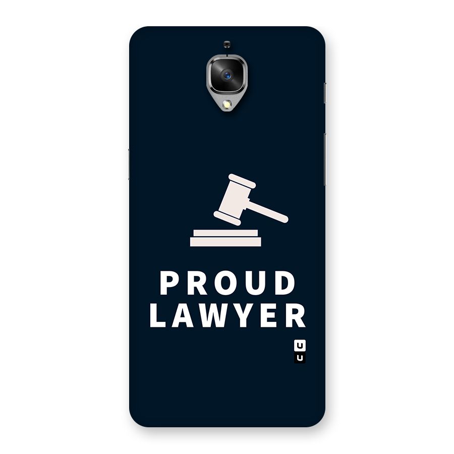 Proud Lawyer Back Case for OnePlus 3
