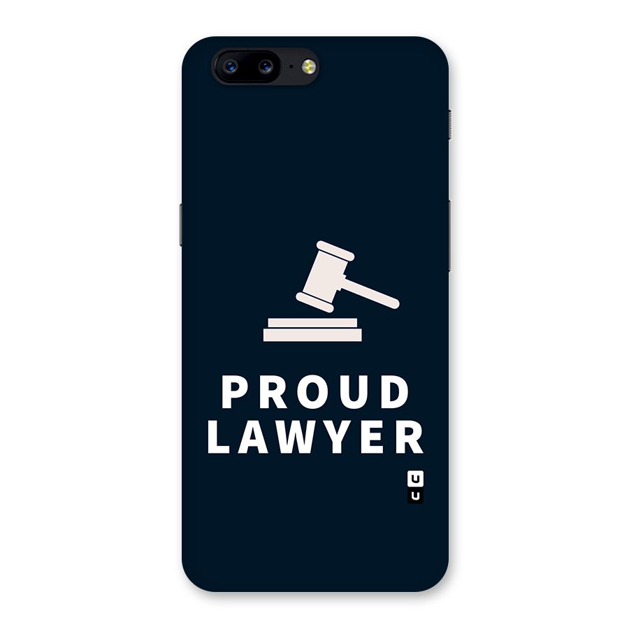 Proud Lawyer Back Case for OnePlus 5