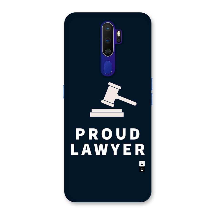 Proud Lawyer Back Case for Oppo A9 (2020)