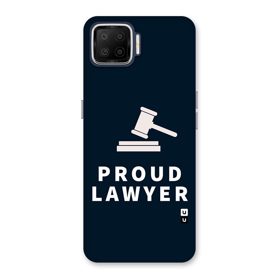 Proud Lawyer Back Case for Oppo F17