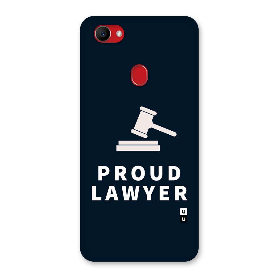 Proud Lawyer Back Case for Oppo F7