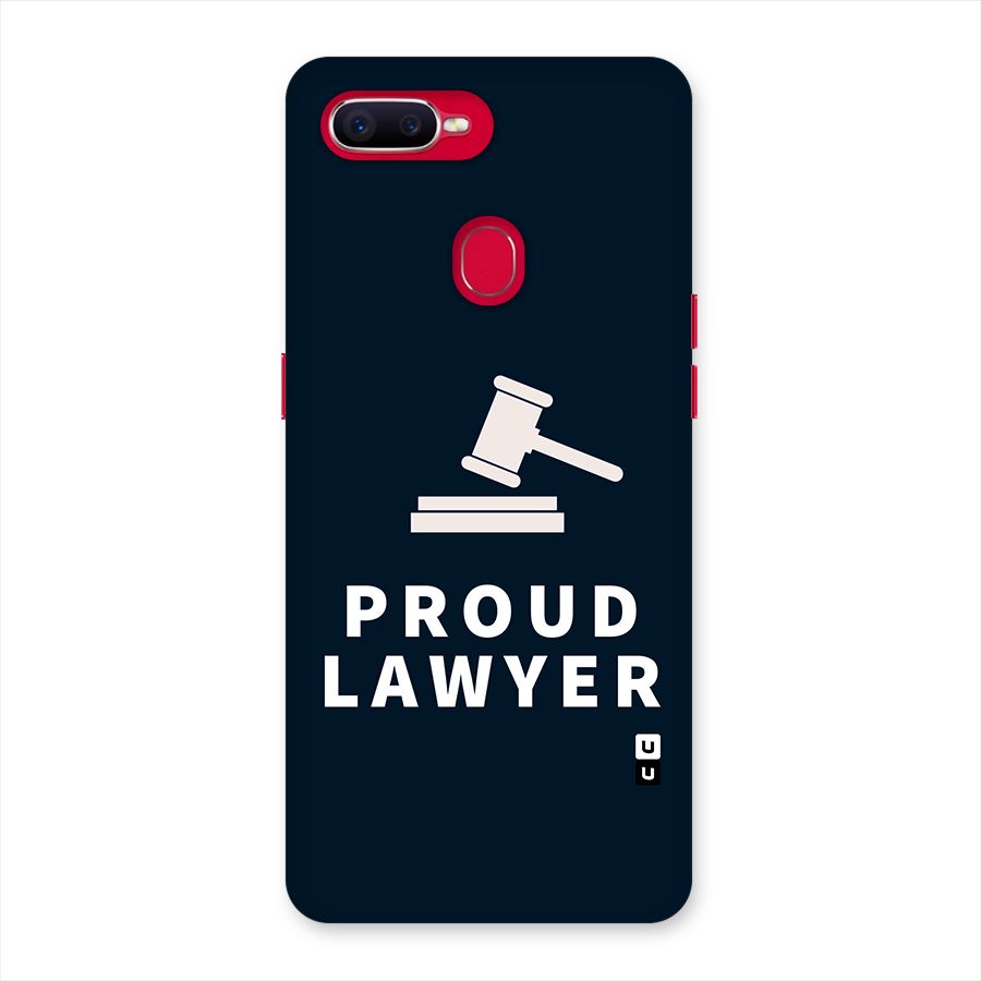 Proud Lawyer Back Case for Oppo F9 Pro