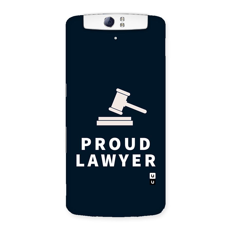 Proud Lawyer Back Case for Oppo N1