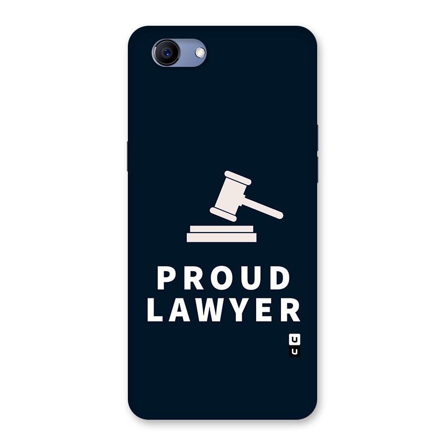 Proud Lawyer Back Case for Oppo Realme 1