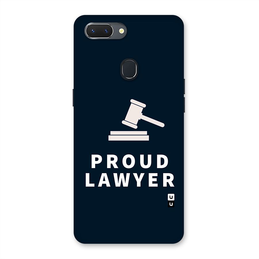 Proud Lawyer Back Case for Oppo Realme 2