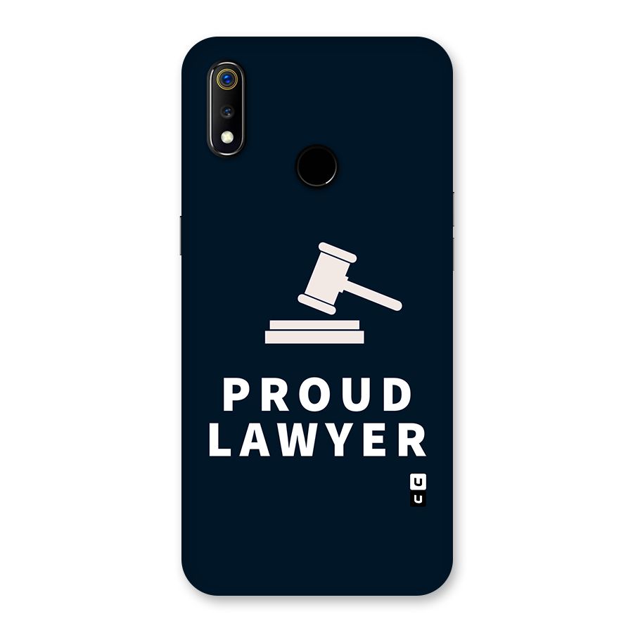 Proud Lawyer Back Case for Realme 3
