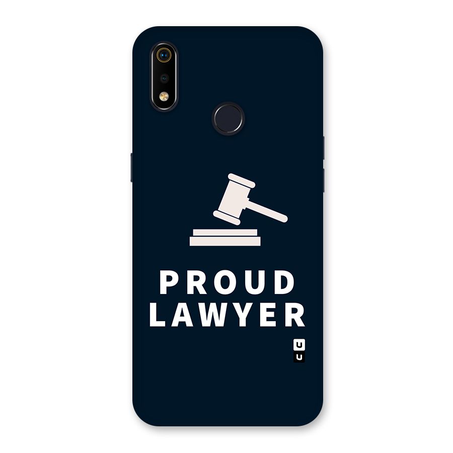 Proud Lawyer Back Case for Realme 3i