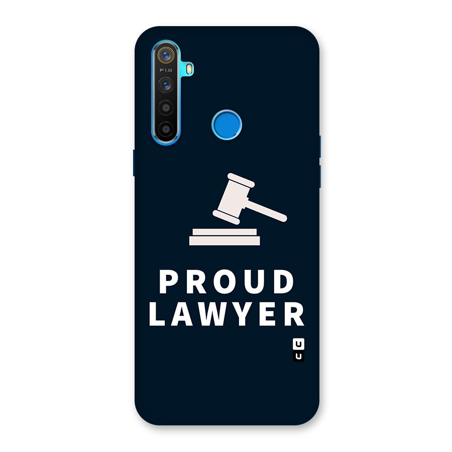 Proud Lawyer Back Case for Realme 5