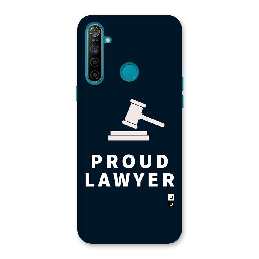 Proud Lawyer Back Case for Realme 5i