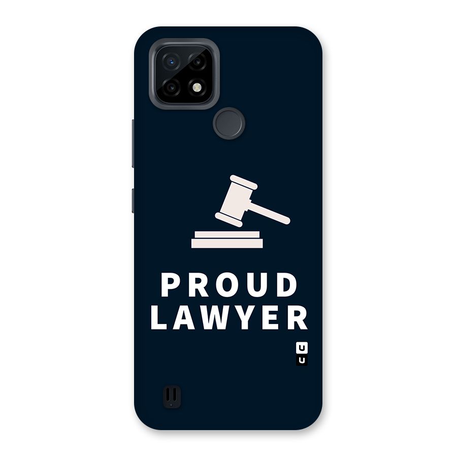 Proud Lawyer Back Case for Realme C21