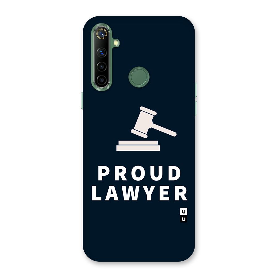 Proud Lawyer Back Case for Realme Narzo 10