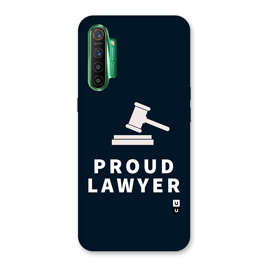 Proud Lawyer Glass Back Case for Realme X2