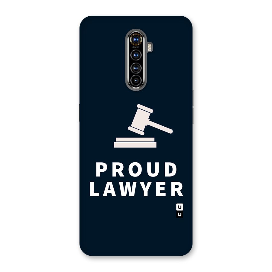 Proud Lawyer Back Case for Realme X2 Pro