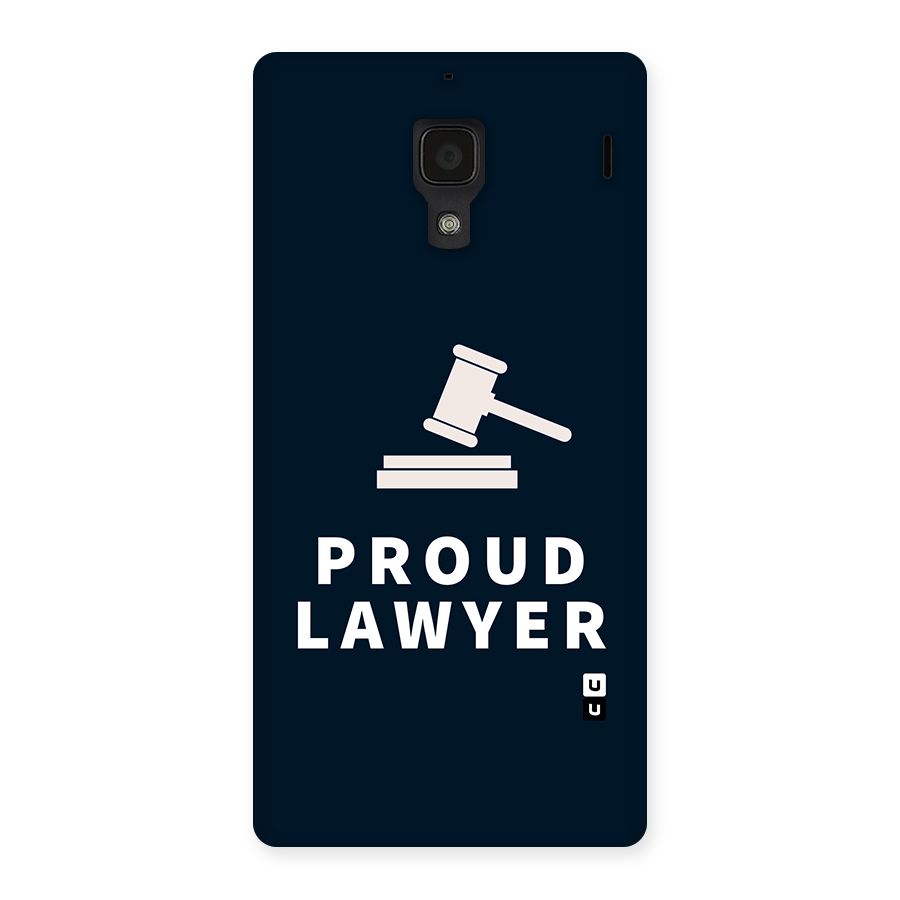 Proud Lawyer Back Case for Redmi 1S