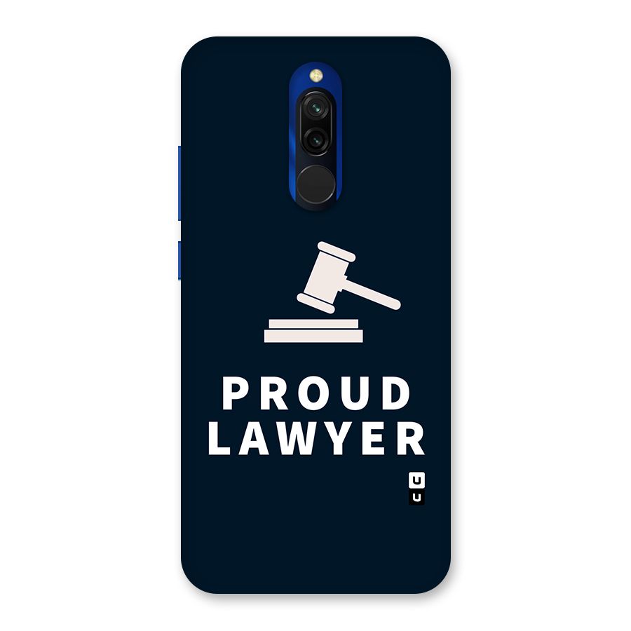 Proud Lawyer Back Case for Redmi 8