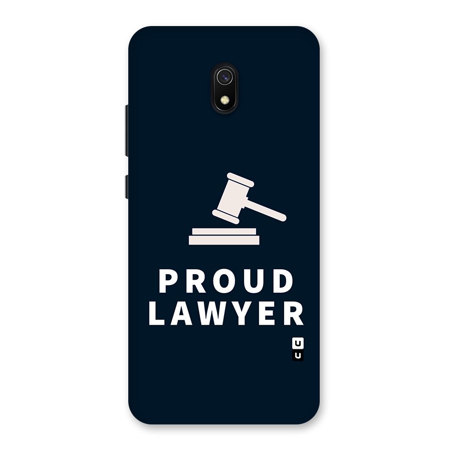 Proud Lawyer Back Case for Redmi 8A