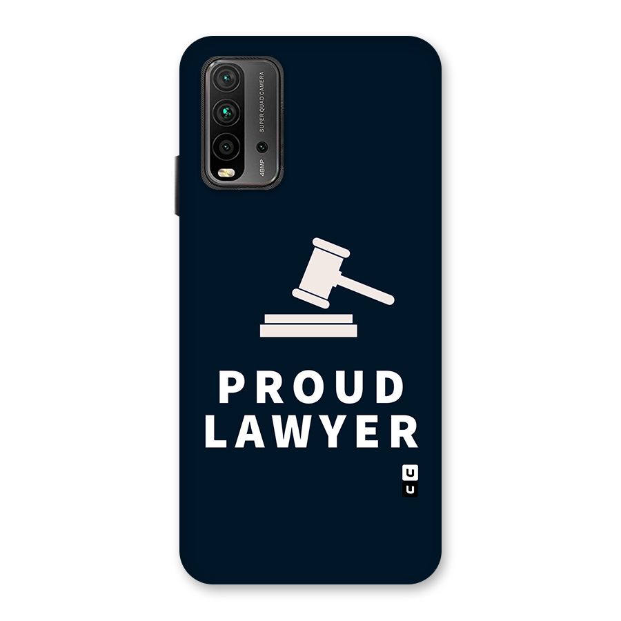 Proud Lawyer Back Case for Redmi 9 Power
