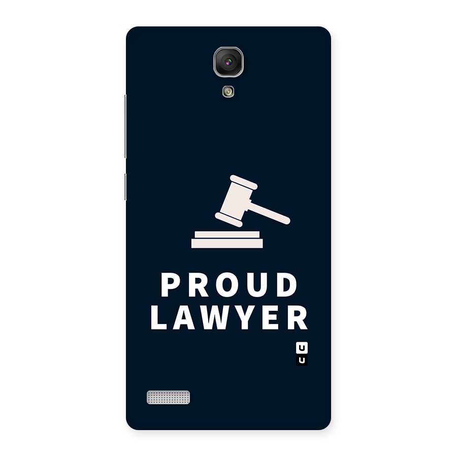 Proud Lawyer Back Case for Redmi Note
