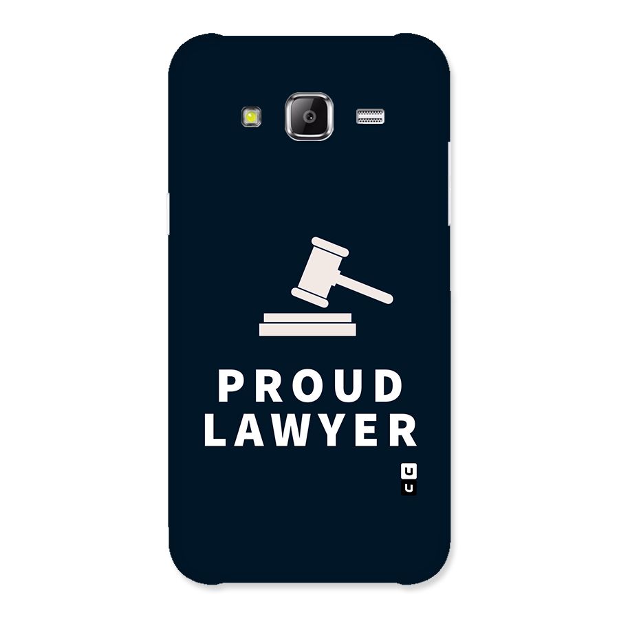 Proud Lawyer Back Case for Samsung Galaxy J2 Prime