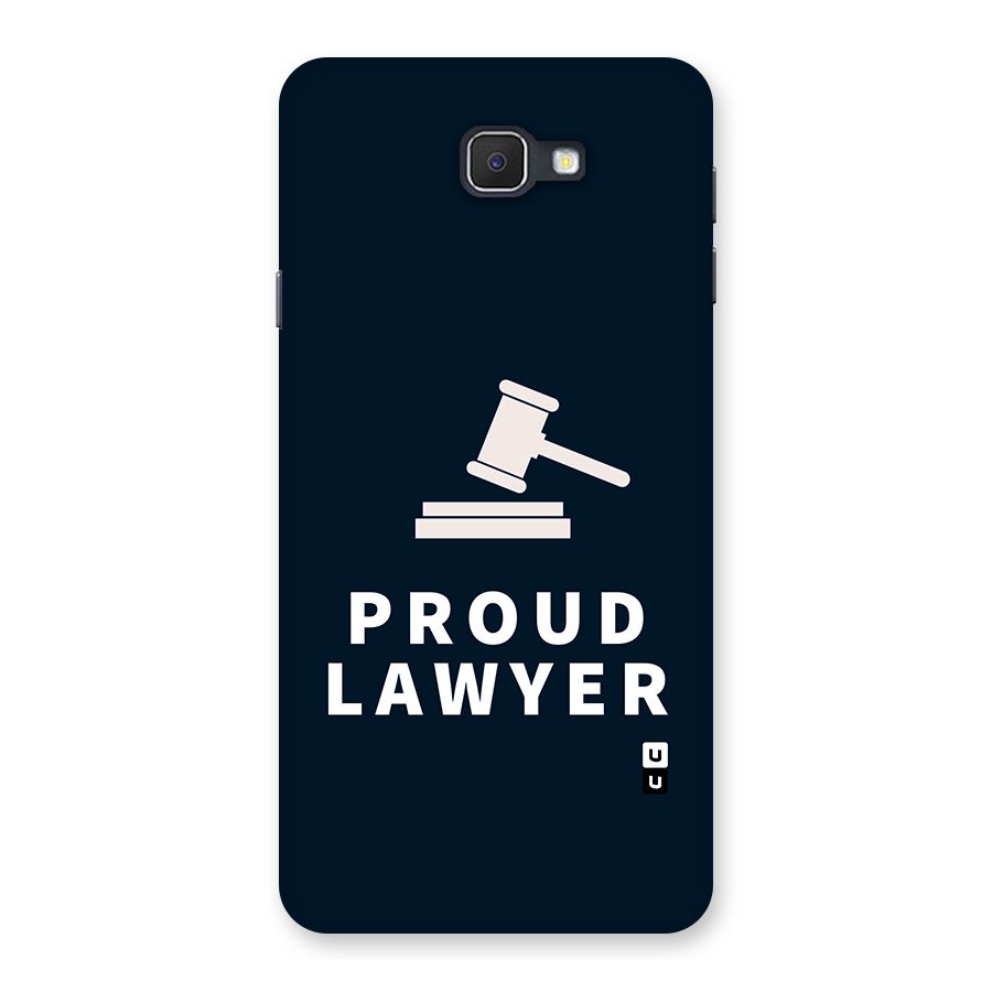 Proud Lawyer Back Case for Samsung Galaxy J7 Prime
