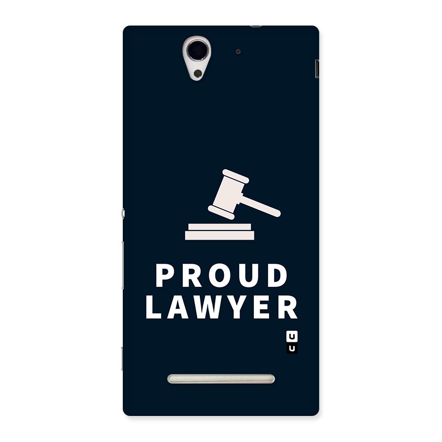 Proud Lawyer Back Case for Sony Xperia C3
