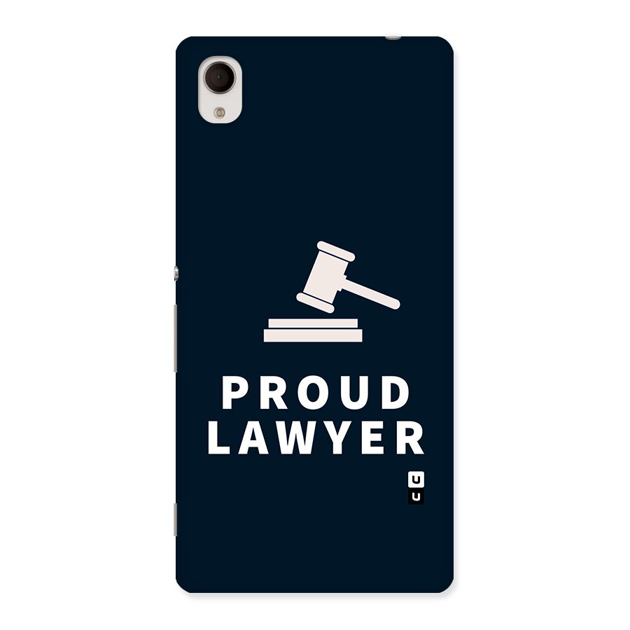 Proud Lawyer Back Case for Sony Xperia M4