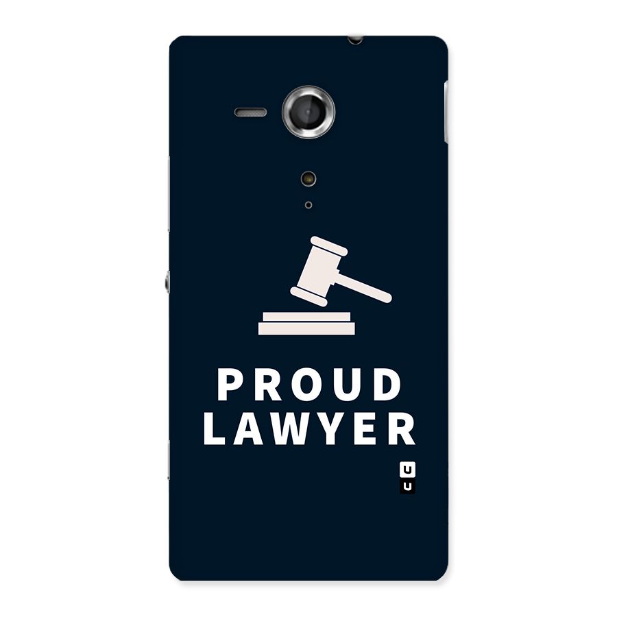 Proud Lawyer Back Case for Sony Xperia SP