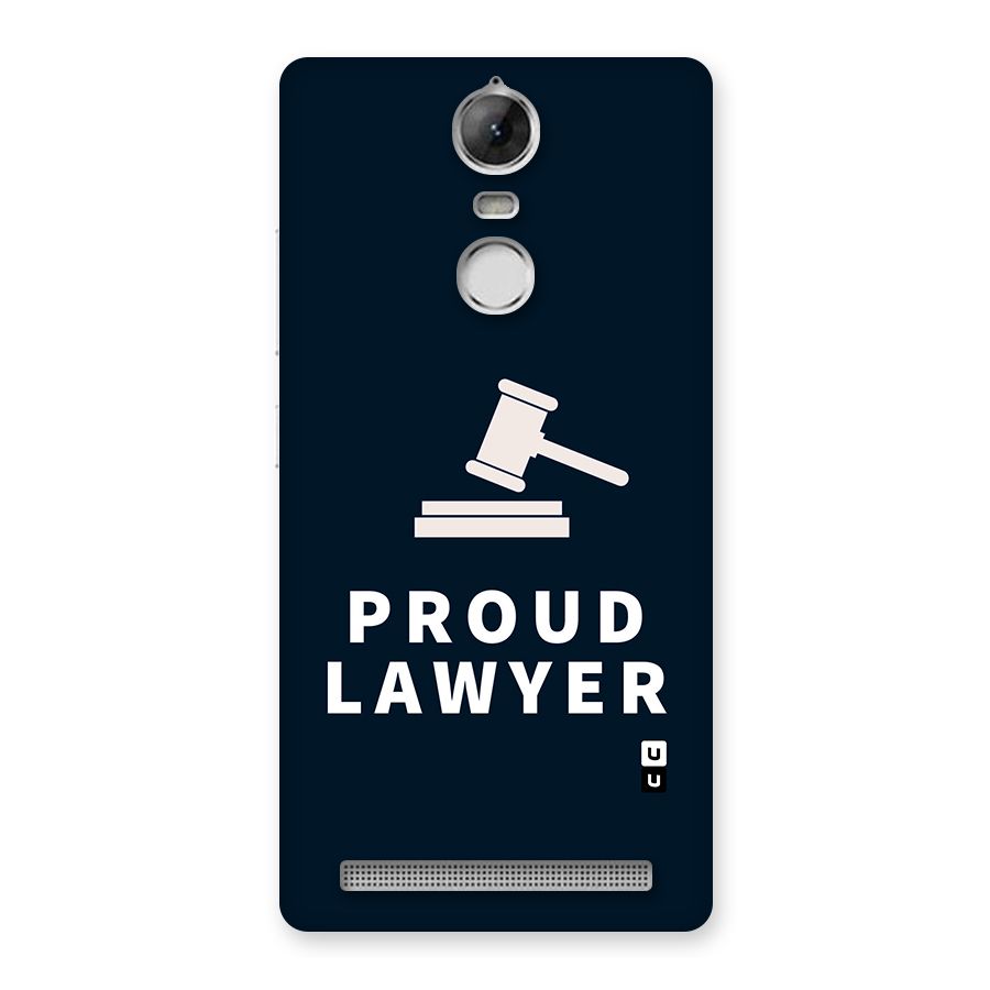 Proud Lawyer Back Case for Vibe K5 Note