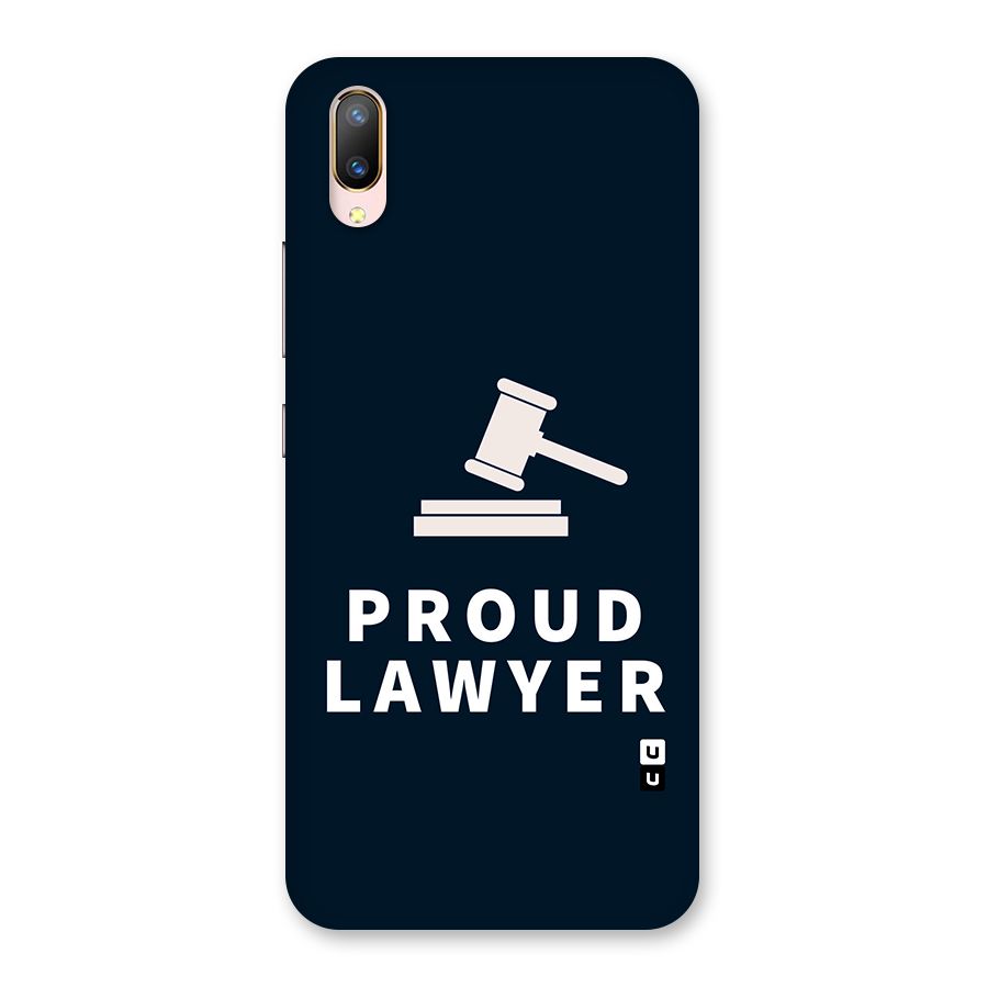 Proud Lawyer Back Case for Vivo V11 Pro