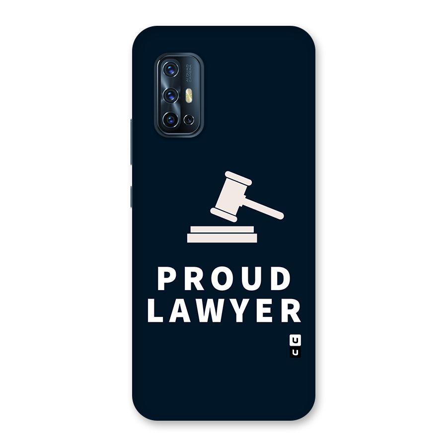 Proud Lawyer Back Case for Vivo V17