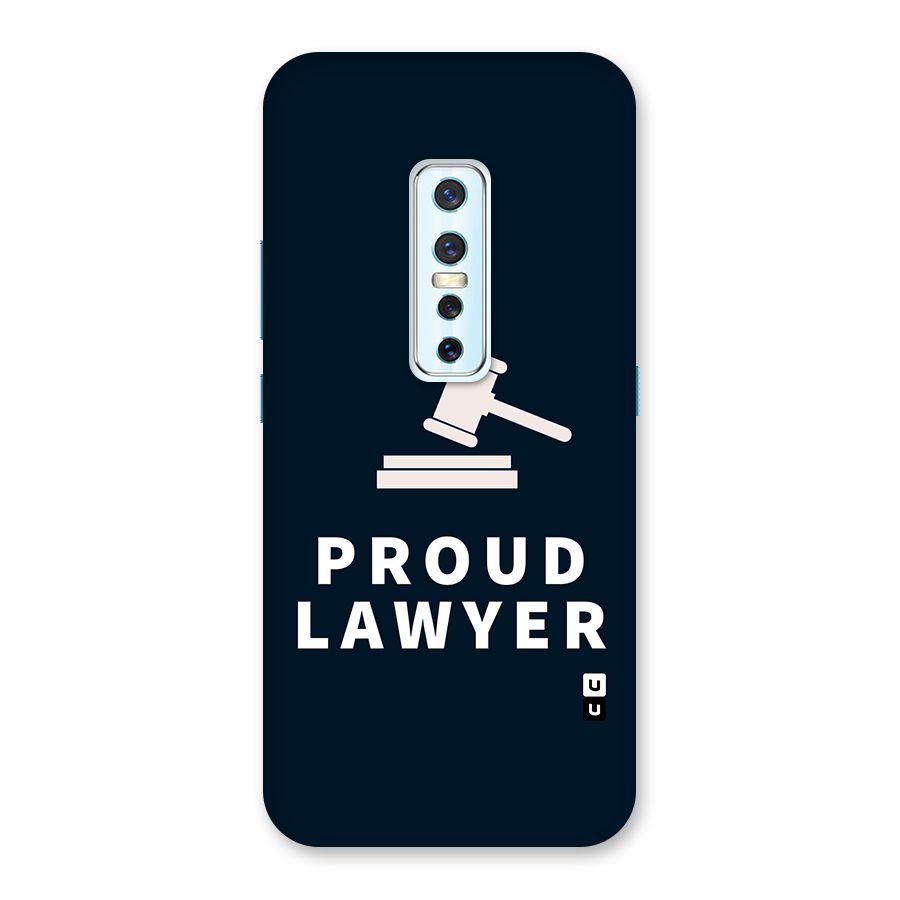 Proud Lawyer Back Case for Vivo V17 Pro