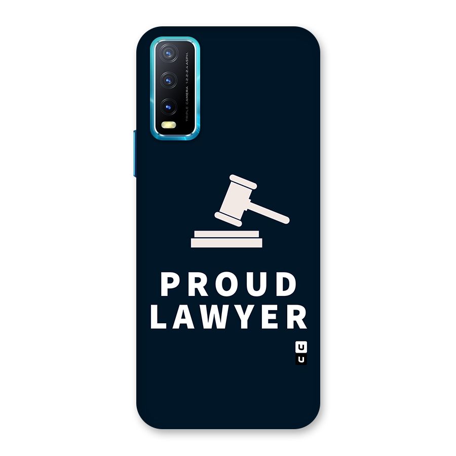 Proud Lawyer Back Case for Vivo Y20G