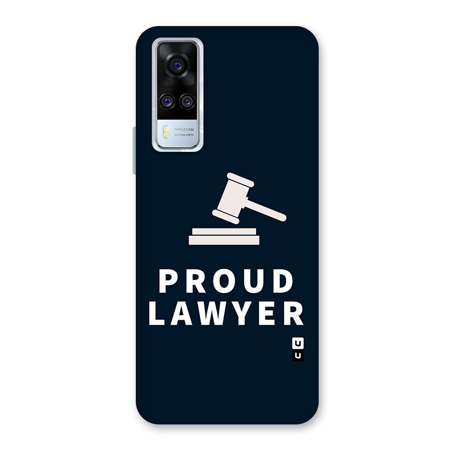 Proud Lawyer Back Case for Vivo Y31