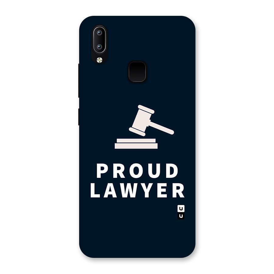Proud Lawyer Back Case for Vivo Y93