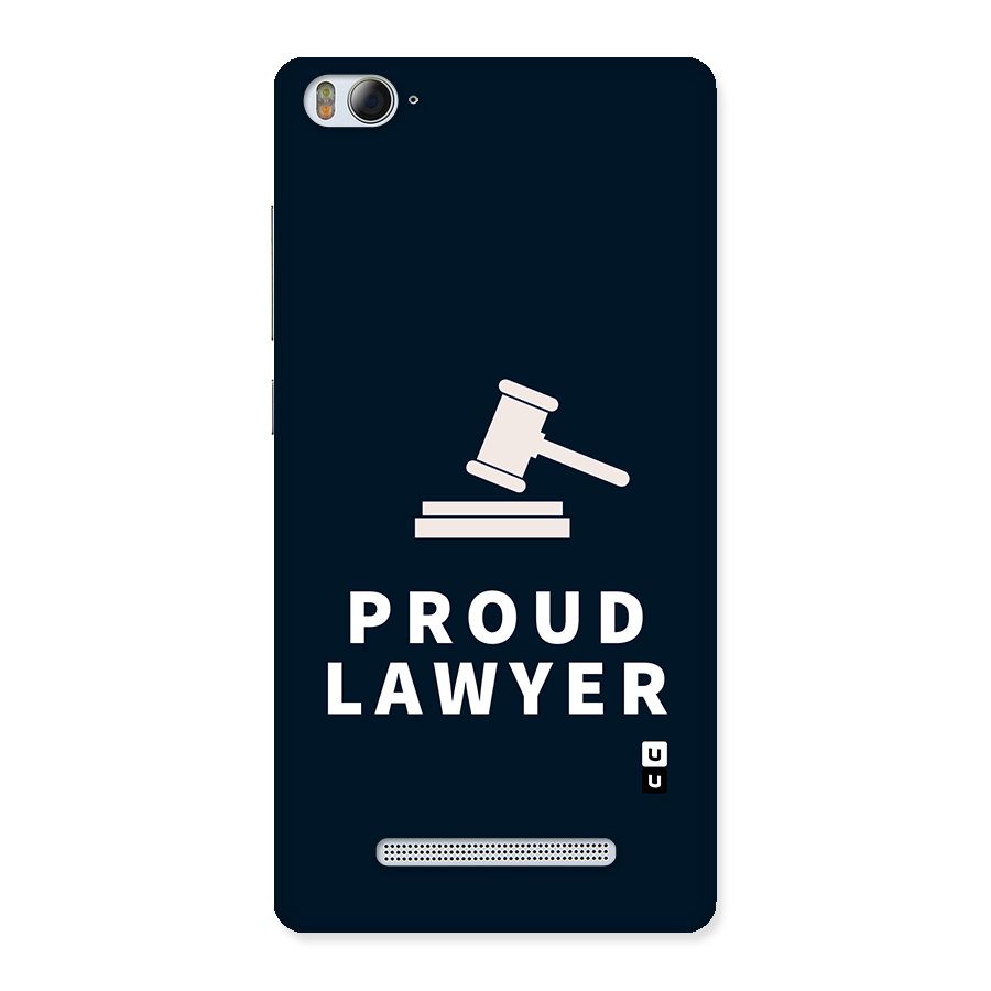 Proud Lawyer Back Case for Xiaomi Mi4i