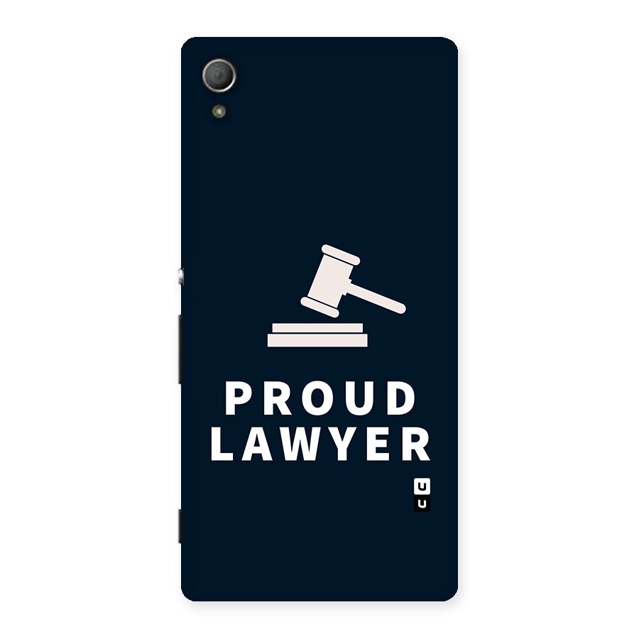 Proud Lawyer Back Case for Xperia Z3 Plus