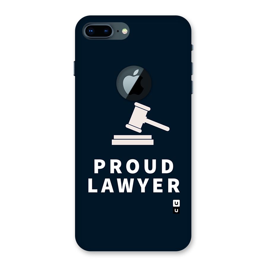 Proud Lawyer Back Case for iPhone 7 Plus Logo Cut