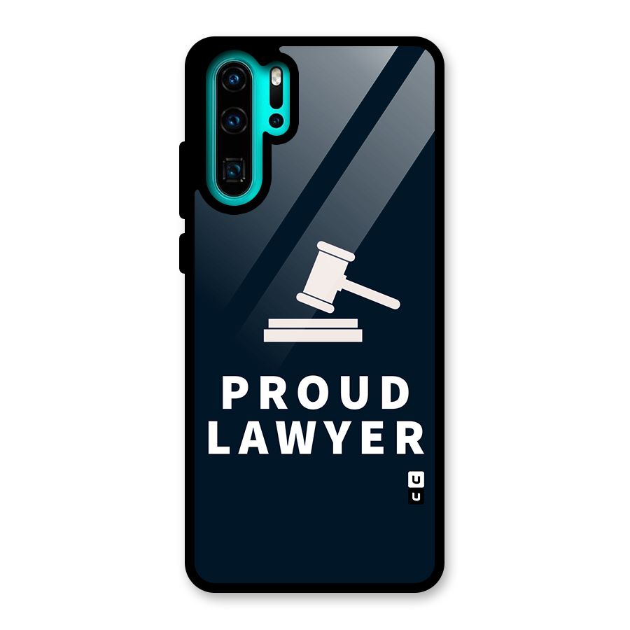 Proud Lawyer Glass Back Case for Huawei P30 Pro