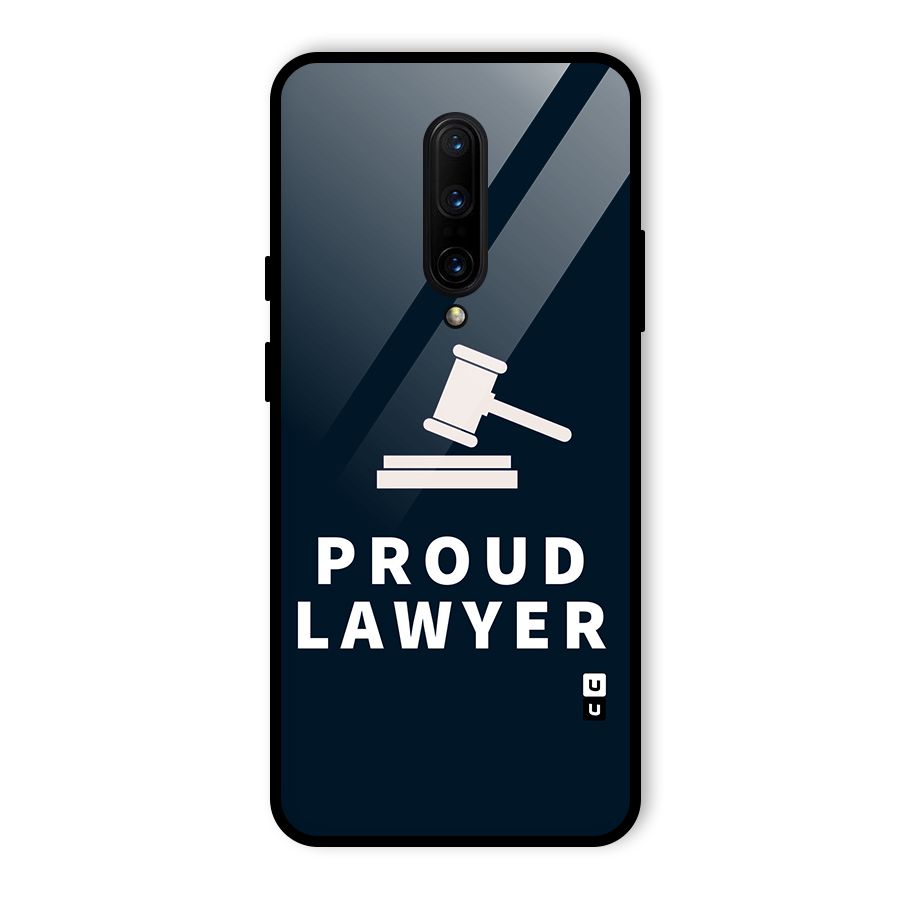 Proud Lawyer Glass Back Case for OnePlus 7 Pro