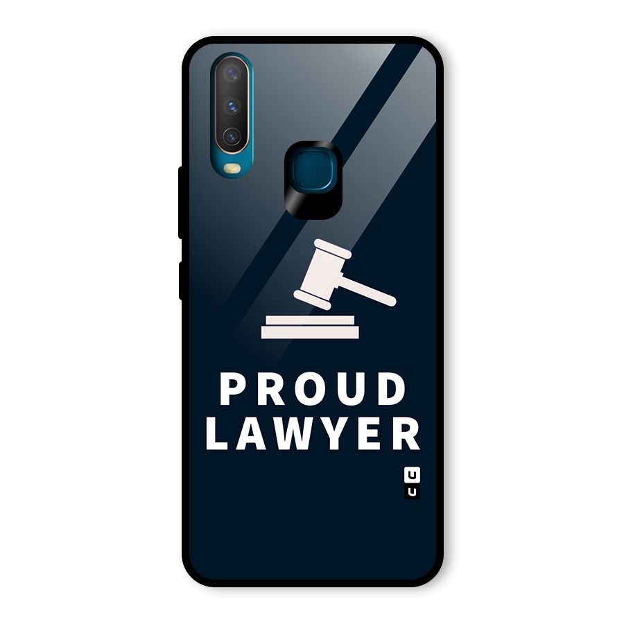 Proud Lawyer Glass Back Case for Vivo Y15