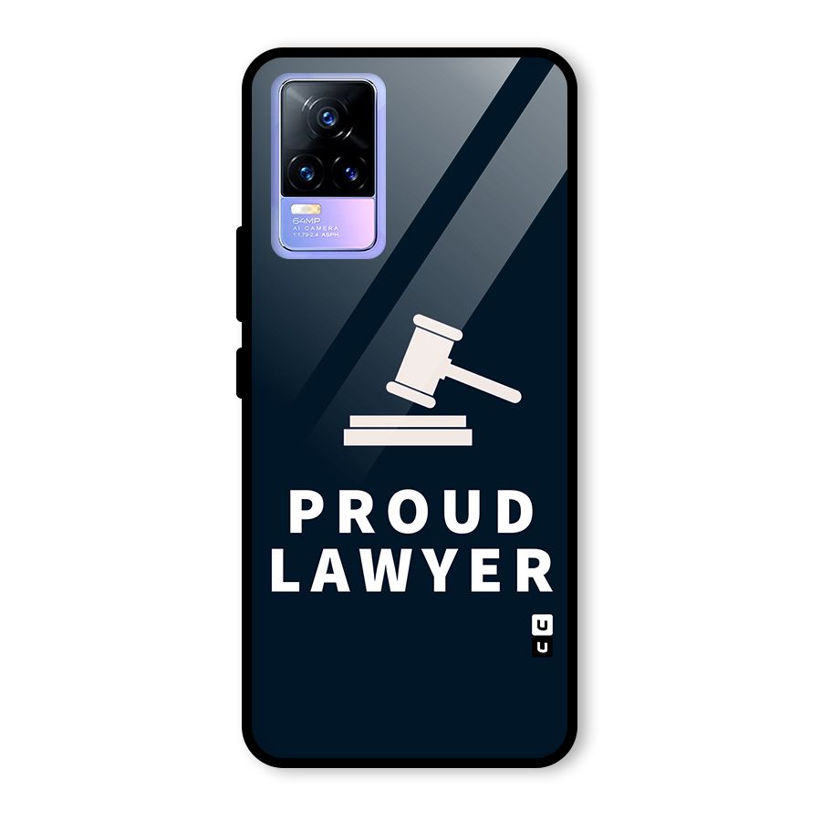 Proud Lawyer Glass Back Case for Vivo Y73