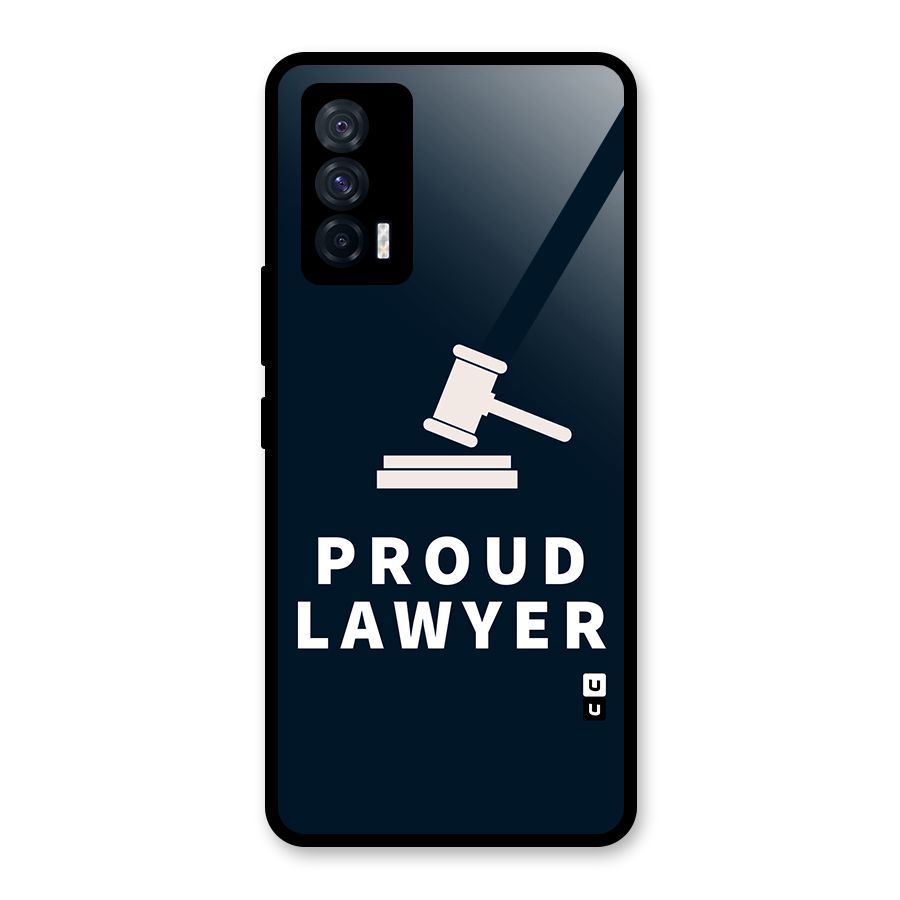 Proud Lawyer Glass Back Case for Vivo iQOO 7 5G