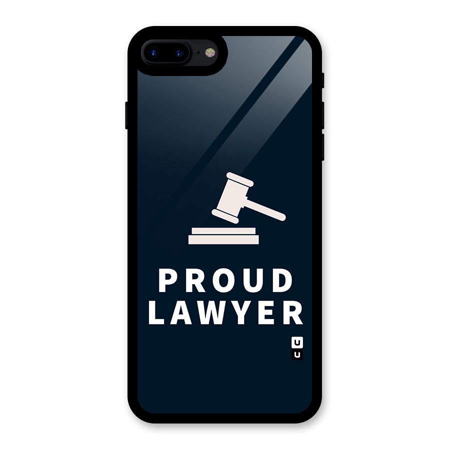 Proud Lawyer Glass Back Case for iPhone 8 Plus