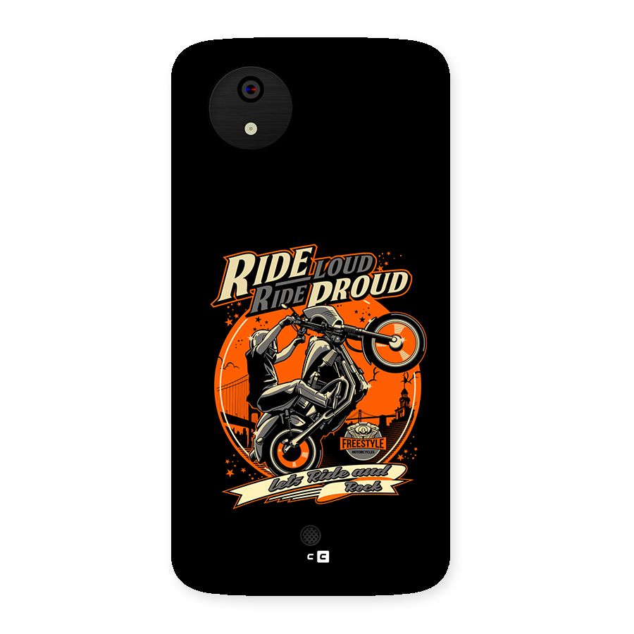 Proud Rider Back Case for Canvas A1  AQ4501