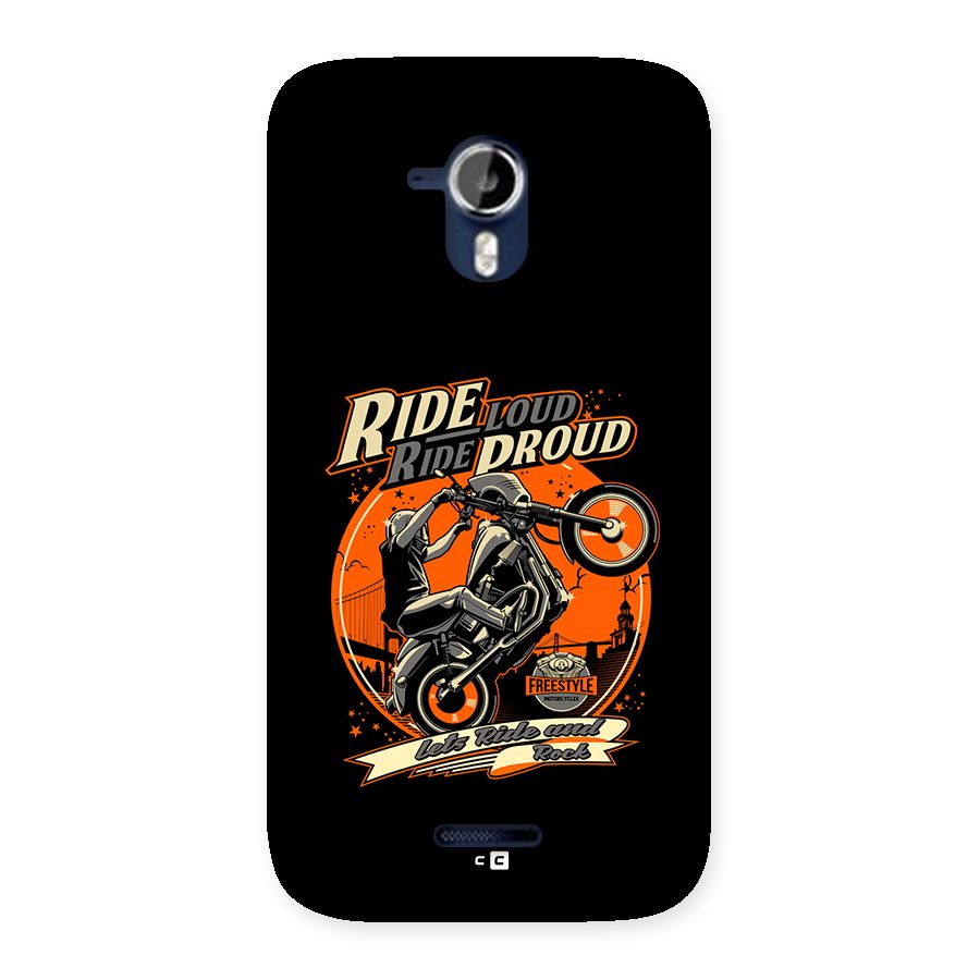 Proud Rider Back Case for Canvas Magnus A117