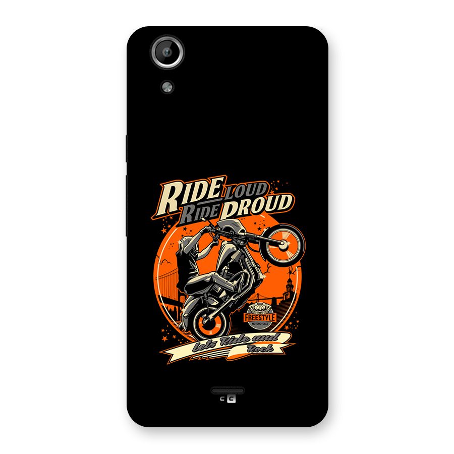 Proud Rider Back Case for Canvas Selfie Lens Q345