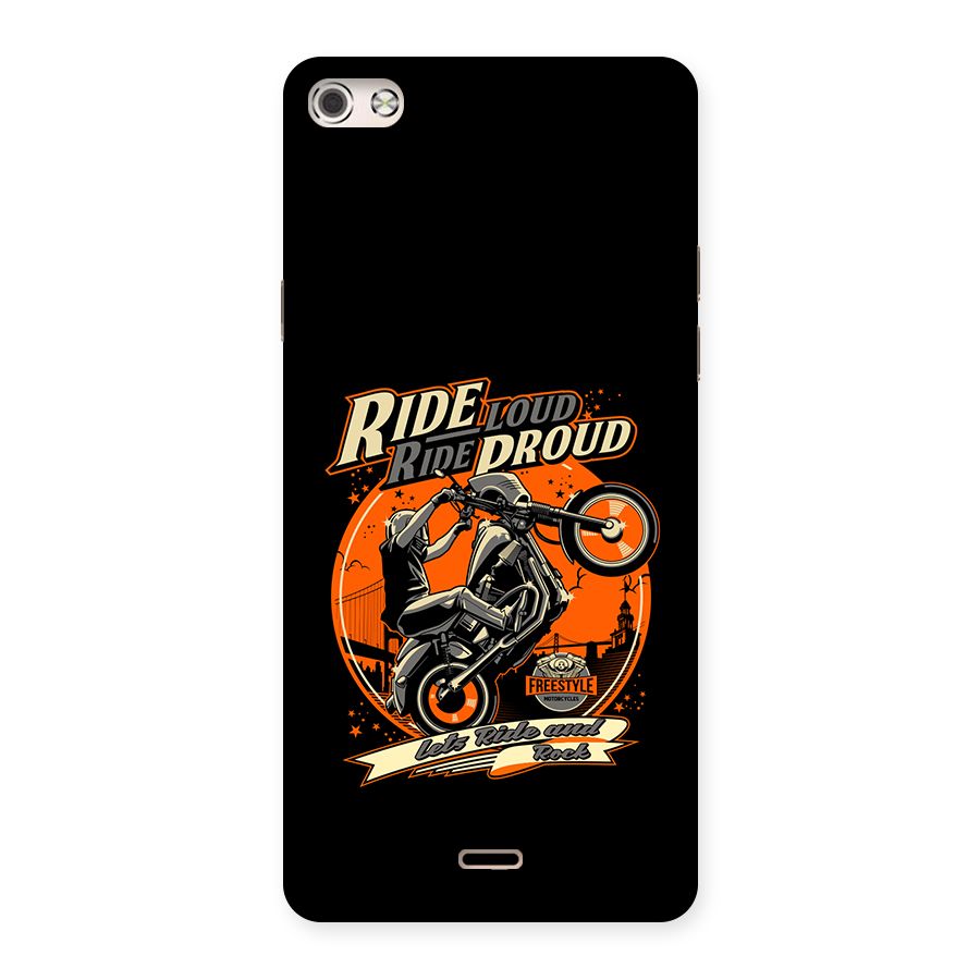 Proud Rider Back Case for Canvas Silver 5